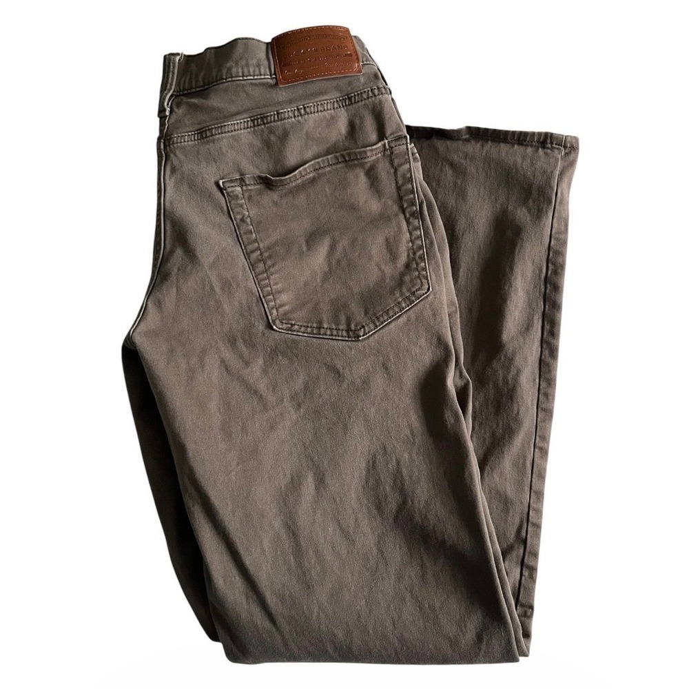 Lucky Brand 223 Straight Advanced Stretch Pants Casual Mens 34x30 Brown